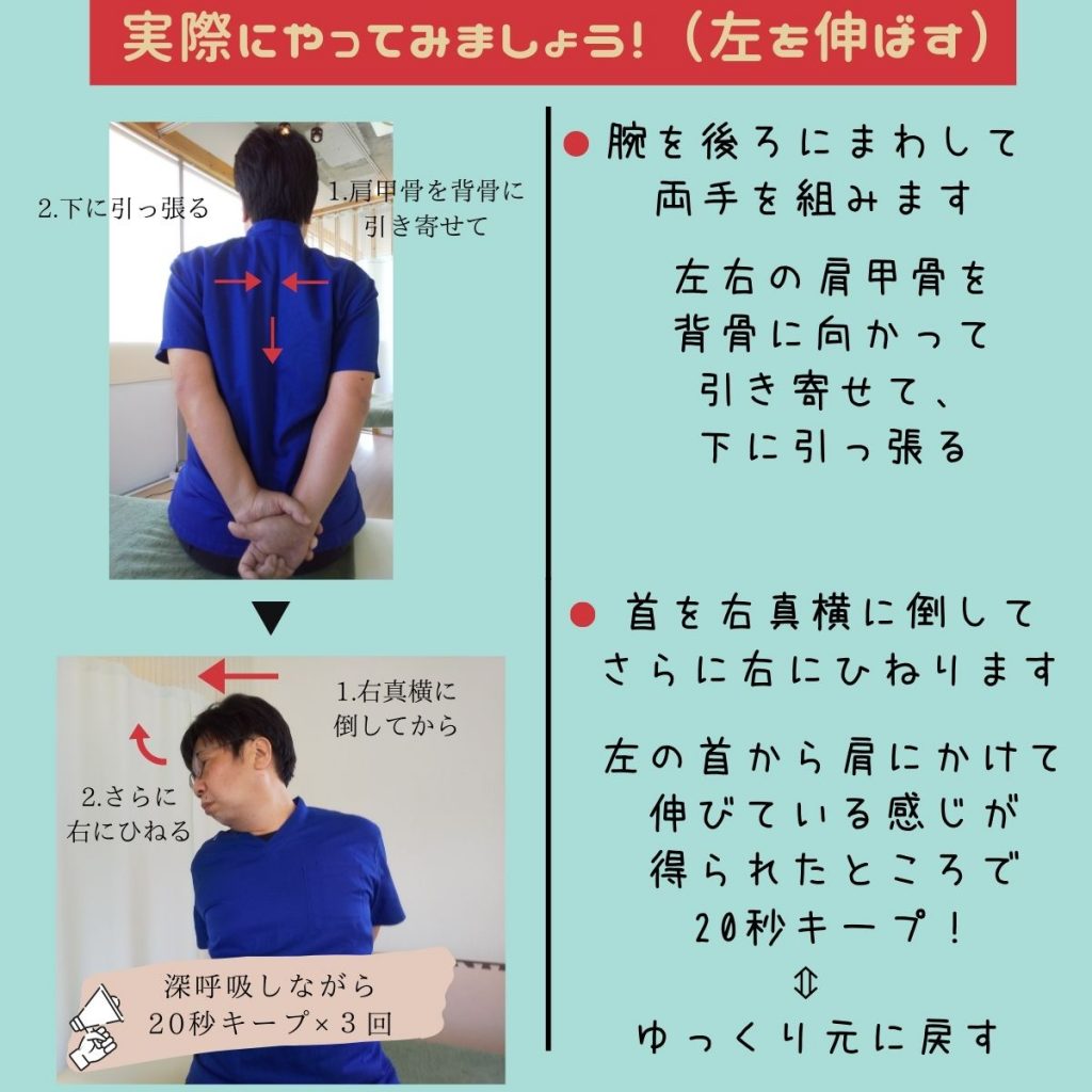 仕事の合間にできる肩こりストレッチ